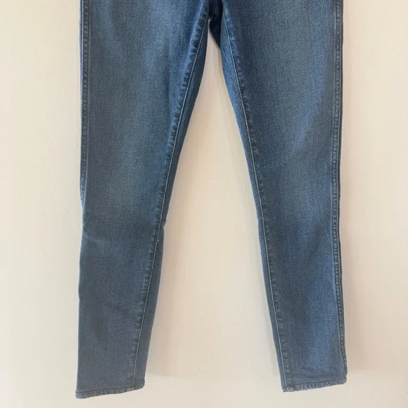 Madewell 10” High-Rise Skinny Jeans Blue Women’s Size 25 - Picture 4 of 10